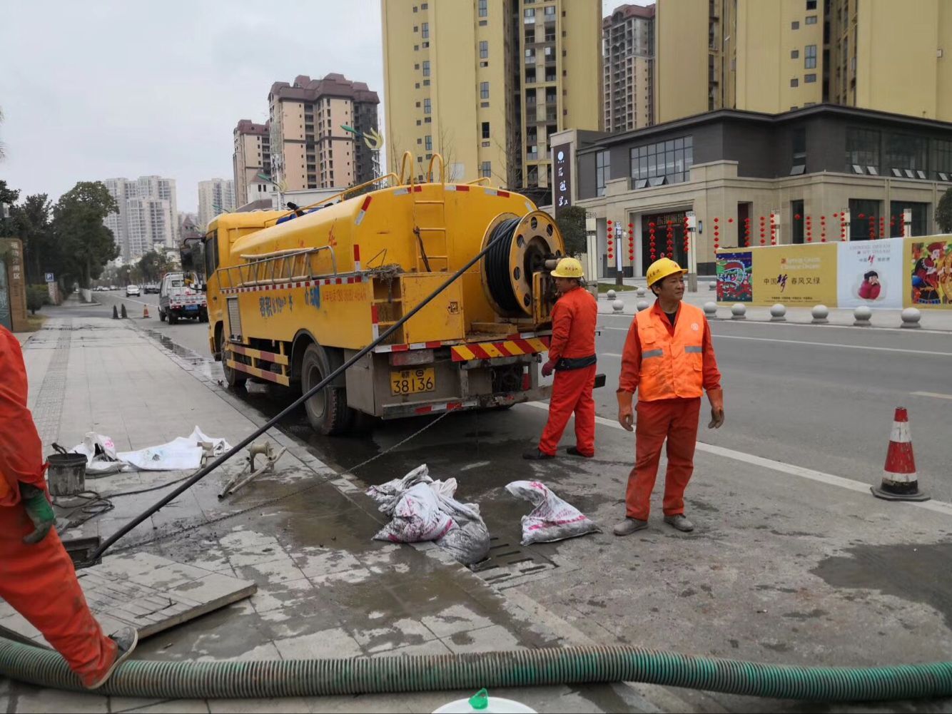 长顺排污管道清淤-管道清洗
