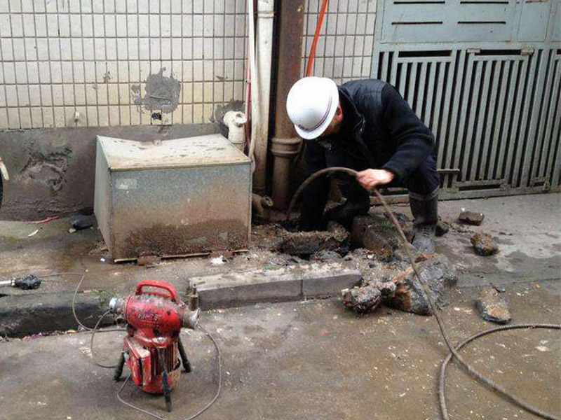 长顺疏通下水道-洗菜池疏通